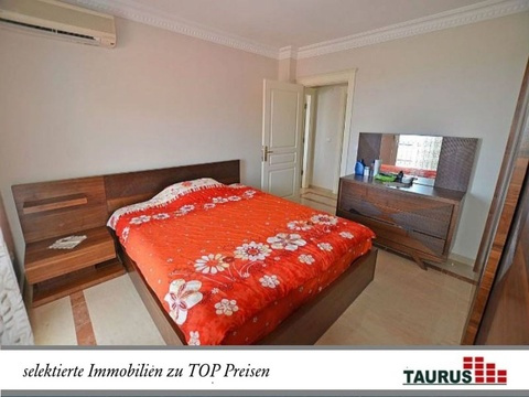 Taurus Türkei Immobilien Alanya - Tepe - Möblierte Zi. Top Villa mit Meerblick POOL