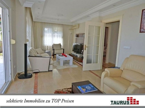 Taurus Türkei Immobilien Alanya - Tepe - Möblierte Zi. Top Villa mit Meerblick POOL