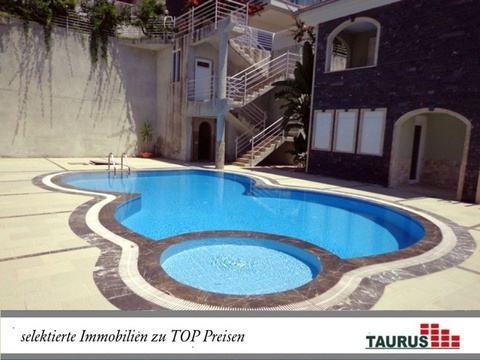 Alanya - Bektas Panorama Villa mit Zi., eingebettet in das Taurus Gebirge POOL