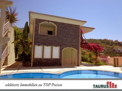 Alanya - Bektas Panorama Villa mit Zi., eingebettet in das Taurus Gebirge POOL