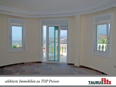 Alanya - Kargicak - Mediterrane Panoramavilla in Villen Residence Zi. Privatpool