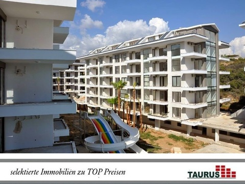 Luxus Residence mit verschiedenen Wohnungen in Alanya Kestel