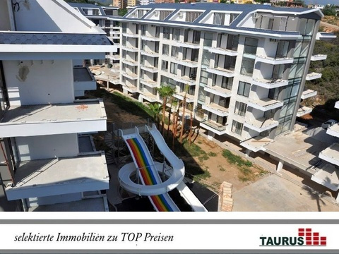 Luxus Residence mit verschiedenen Wohnungen in Alanya Kestel
