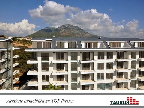 Luxus Residence mit verschiedenen Wohnungen in Alanya Kestel