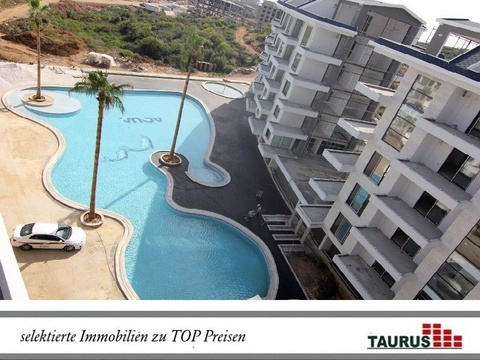 Luxus Residence mit verschiedenen Wohnungen in Alanya Kestel