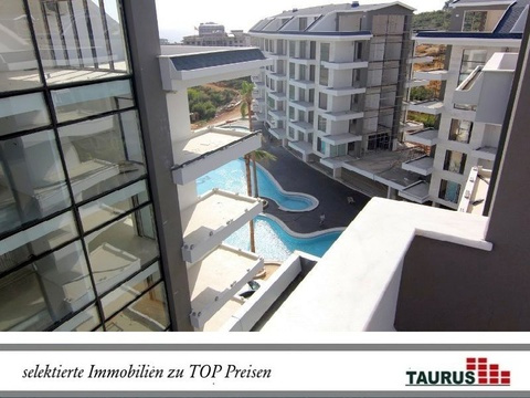 Luxus Residence mit verschiedenen Wohnungen in Alanya Kestel