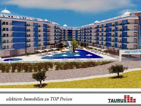 Luxus Residence mit verschiedenen Wohnungen in Alanya Kestel