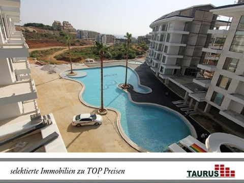 Luxus Residence mit verschiedenen Wohnungen in Alanya Kestel