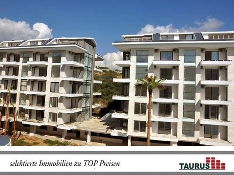 Luxus Residence mit verschiedenen Wohnungen in Alanya Kestel