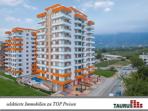 Moderne Neubau Wohnungen mit Meerblick in Alanya
