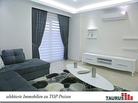 Moderne Neubau Wohnungen mit Meerblick in Alanya