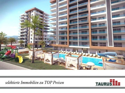 Delux Wohnungen in Alanya - Mahmutlar