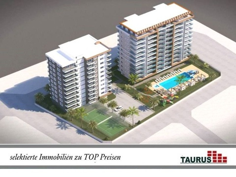 Delux Wohnungen in Alanya - Mahmutlar