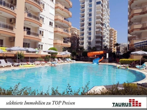 Vollmöblierte Zimmerwohnung in Alanya Mahmutlar