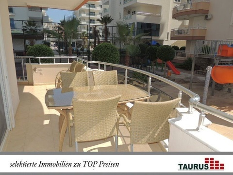 Vollmöblierte Zimmerwohnung in Alanya Mahmutlar