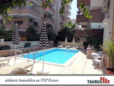 Preiswerte Zimmerwohnung in Alanya Mahmutlar