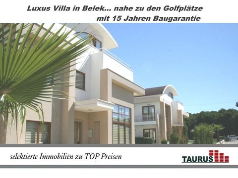 Moderne Villa - Haus in Nähe vom Golfplatz in Belek Türkei