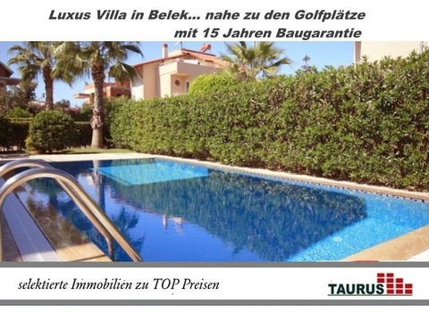 Moderne Villa - Haus in Nähe vom Golfplatz in Belek Türkei
