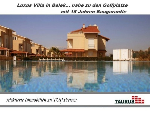 Moderne Villa - Haus in Nähe vom Golfplatz in Belek Türkei