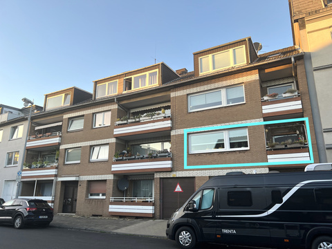 Etagenwohnung kaufen in Duisburg, 70 m² Wohnfläche, 2 Zimmer