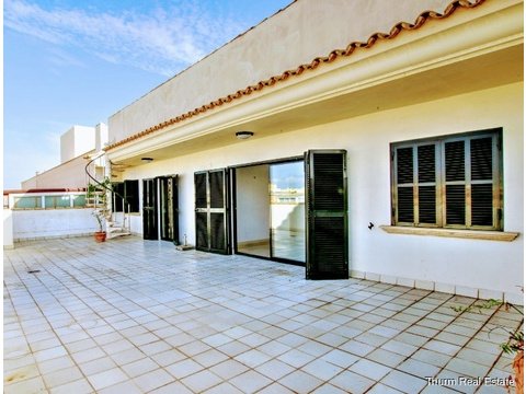 Dachgeschosswohnung mieten in Palma, 120 m² Wohnfläche, 5 Zimmer