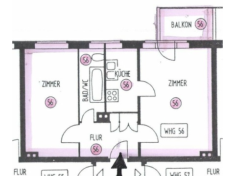 Der Wohnungsgrundriss