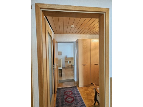 Blick zum Schlafzimmer EG