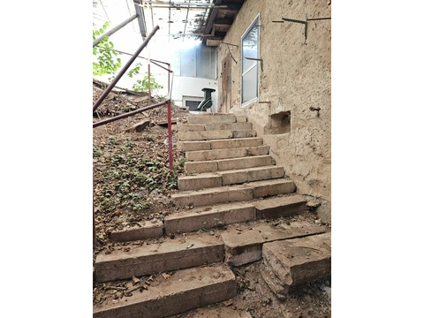 Treppenaufgang zum Garten