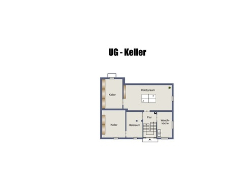 Grundriss UG-Keller