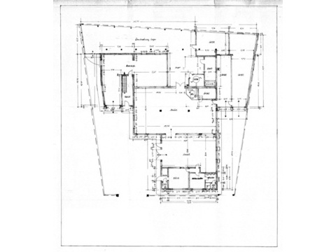 Grundriss Hallen EG