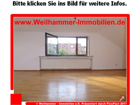 Dachgeschosswohnung mieten in Bischmisheim, mit Garage, mit Stellplatz, 112 m² Wohnfläche, 4 Zimmer