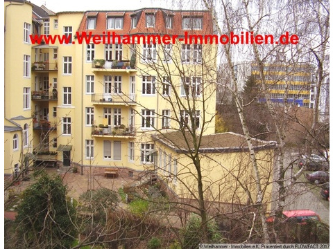 Blick vom Balkon