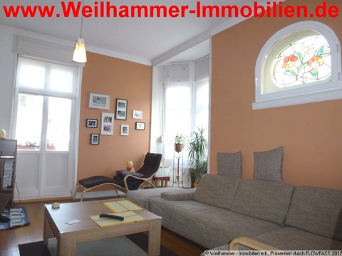 Wohnbereich mit Erker