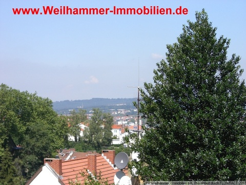 Fernsicht vom Balkon