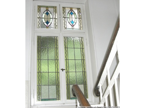 Fenster im Treppenhaus