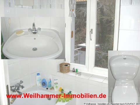 Badezimmer mit Fenster