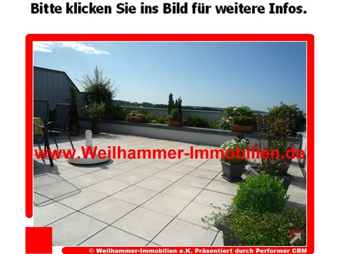 Penthousewohnung mieten in Saarbrücken, mit Garage, mit Stellplatz, 180 m² Wohnfläche, 5 Zimmer
