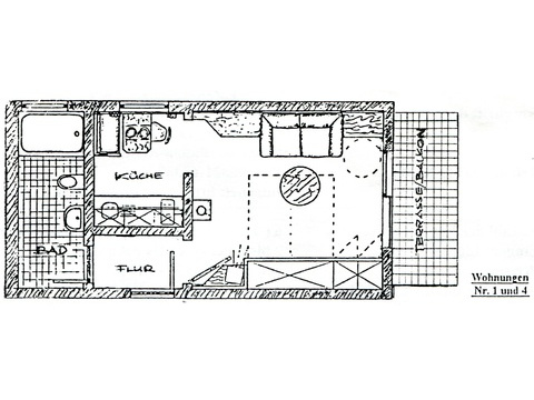 Wohnung mieten in Sonthofen, 28 m² Wohnfläche, 1 Zimmer