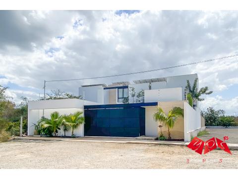 Einfamilienhaus kaufen in Conkal Sin Nombre de Colonia 27, mit Garage, mit Stellplatz, 971 m² Grundstück, 447 m² Wohnfläche, 6 Zimmer