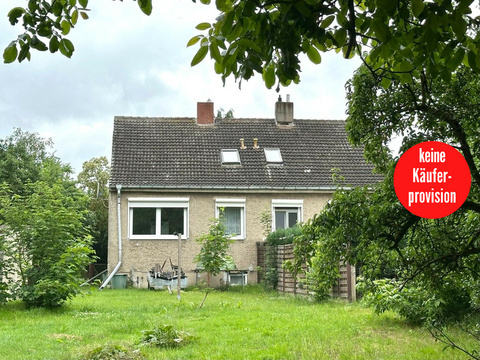 Doppelhaushälfte kaufen in Anklam, mit Garage, 1.183 m² Grundstück, 68 m² Wohnfläche, 4 Zimmer