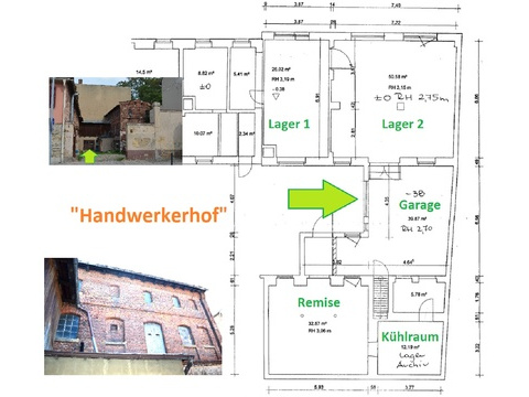 Grundriss Handwerkerhof