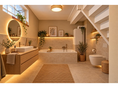 EG - Badezimmer digital visualisiert