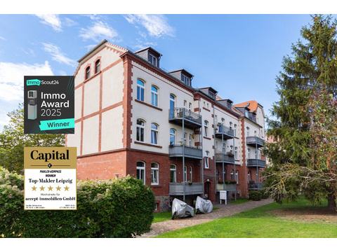 Etagenwohnung kaufen in Leipzig, mit Stellplatz, 59,09 m² Wohnfläche, 2 Zimmer