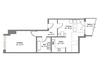 Dachgeschosswohnung mieten in Leipzig, mit Garage, 48,5 m² Wohnfläche, 2 Zimmer