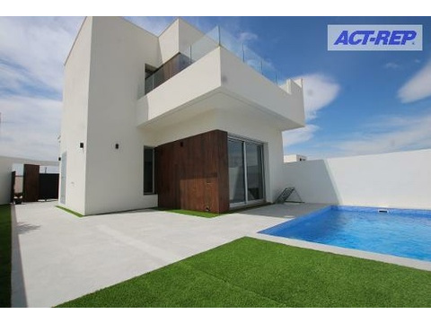 Villa kaufen in San Fulgencio, 182 m² Grundstück, 127 m² Wohnfläche, 4 Zimmer