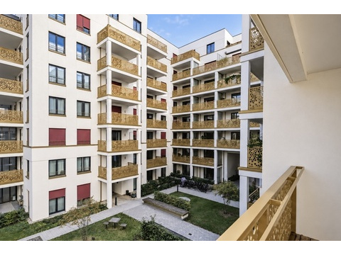 Ausblick Balkon