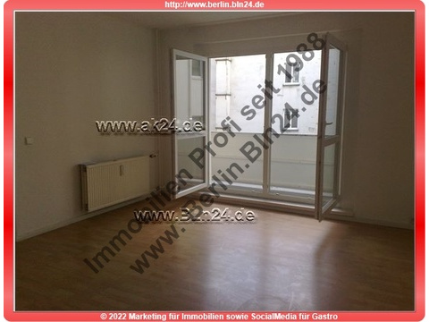 Etagenwohnung mieten in Berlin, mit Stellplatz, 46 m² Wohnfläche, 2 Zimmer