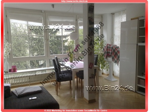 Dachgeschosswohnung mieten in Berlin, mit Stellplatz, 47 m² Wohnfläche, 2 Zimmer