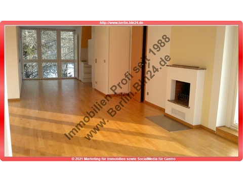 Dachgeschosswohnung mieten in Berlin, mit Garage, 114 m² Wohnfläche, 3 Zimmer