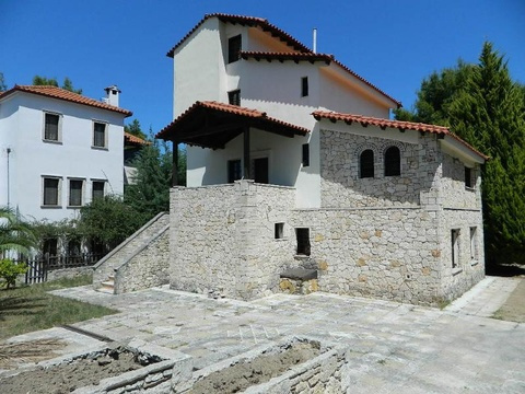 Chalet kaufen in Afytos, 800 m² Grundstück, 263 m² Wohnfläche, 15 Zimmer
